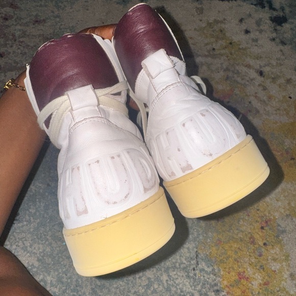 Rhude high top sneaker size 9 main image 4